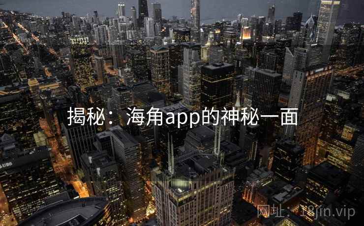 揭秘：海角app的神秘一面